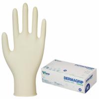Перчатки латексные текстурированные неопудренные Dermagrip Classic S купить в #REGION_NAME_DECLINE_PP#