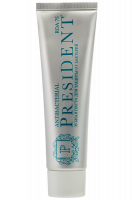 PRESIDENT. Зубная паста 50мл. Antibacterial - при наличии мостов, коронок, брекет-систем и прочих съемных конструкций (RDA 75) купить в #REGION_NAME_DECLINE_PP#